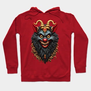 Decorated Christmas Krampus Hoodie